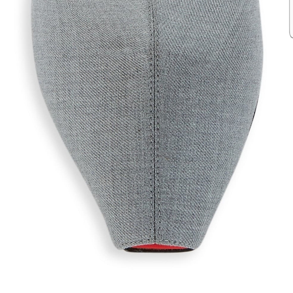 Burberry Kenzi Canvas Peep Toe Booties - Picture 4 of 8